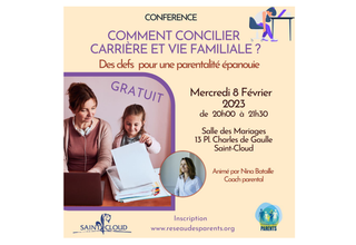 Conférence Comment concilier carrière et vie familiale? Réseau des Parents