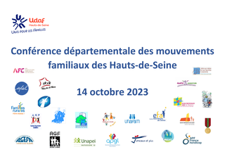 Conférence départementale des mouvements familiaux