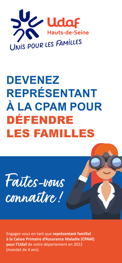 Couverture flyer CPAM