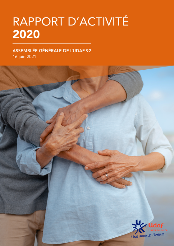 Couverture Rapport d'activité 2020