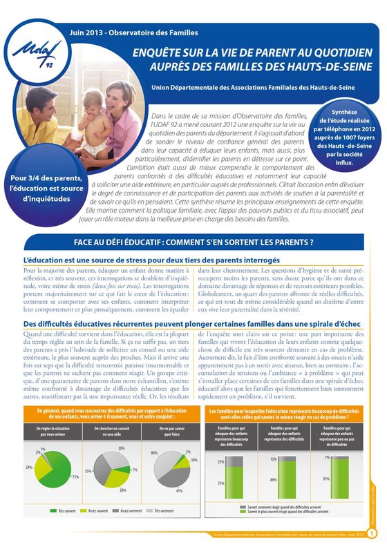 Couverture enquête vie de parent