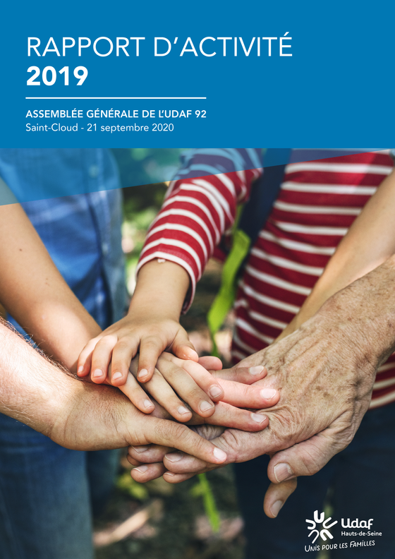 Couverture Rapport d'activité 2019