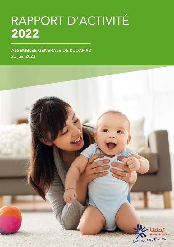 Couverture Rapport d'activité 2022
