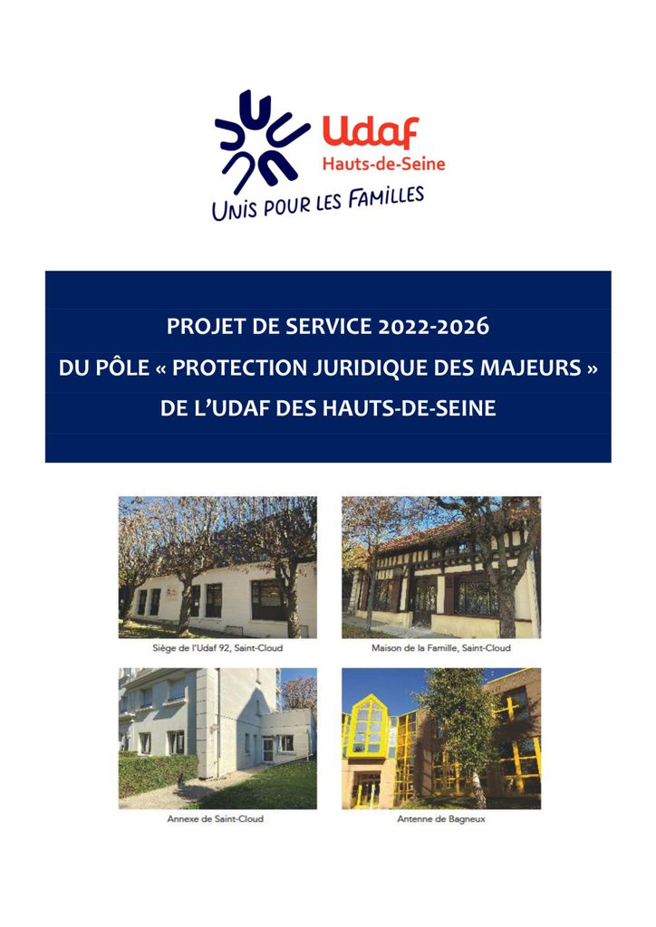 Projet de service PJM 2022-2026